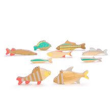 Lade das Bild in den Galerie-Viewer, EPERFA - Magnetic fish puzzle - Wooden toys