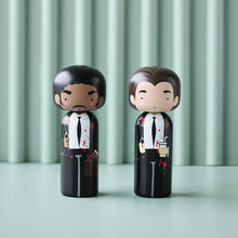 Lade das Bild in den Galerie-Viewer, Kokeshi Doll - Vincent Vega / Pulp Fiction