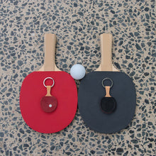 Lade das Bild in den Galerie-Viewer, HERR PONG BERLIN - Mini Ping Pong Leather Keychain