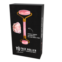 Lade das Bild in den Galerie-Viewer, YÙ / Rose Quartz face roller for facial massage
